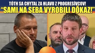 Tóth sa nestačil čudovať: Progresívci sa sami usvedčili