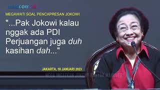 SOAL MEGAWATI SEBUT JOKOWI TANPA PDIP 'DUH, KASIHAN DAH', IPR: SEDANG MENGINGATKAN