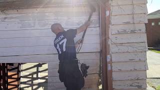 Garage Door Take Down!