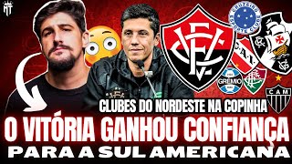 VITÓRIA ESTÁ DEIXANDO GERAL EM ALERTA NA SUL-AMERICANA! COPA SÃO PAULO CLUBES DO NORDESTE