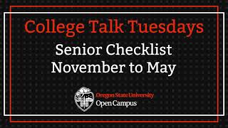 CTT 18 - Senior Checklist Nov-May