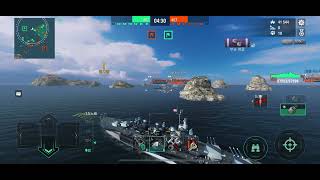 #warshipsblitz  #wwb  #월드오브워쉽블리츠  버몬트 화력에 반해버립니다!!