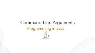 Command-Line arguments in java
