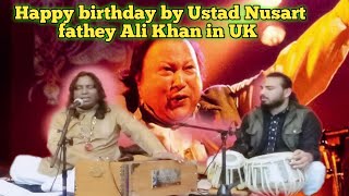 Ustad Nusart fathey Ali Khan happy birthday At UK Bradford | by Ustad Saghir Ali Khan