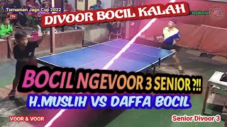 WOOW! SENIOR DI VOOR 3 DAFFA siBOCIL CABE RAWIT | DIVOOR  KALAH | SENIOR KALAH SKILL #DAFFATOP