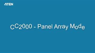 CC2000 R3 - Panel Array Mode