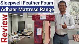 Sleepwell Feather Foam Mattress Adhaar, Adhar Plus \u0026 Adhar Super Review 2023