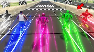 GTA 5 : Franklin & Shinchan Challenge Every New Flash For Race In GTA 5 ! (GTA 5 Mods)
