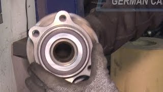 [* AUDI A 8 *]( RADLAGER und NABE WECHSELN ) How to Replace a hub and bearing.