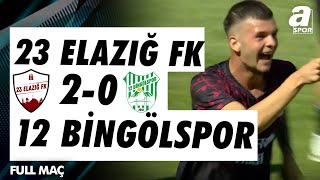 23 Elazığ FK 2-0 12 Bingölspor  (Ziraat Türkiye Kupası 1. Tur Maçı) / 12.09.2024