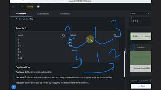 Anti Adjacent Swaps | ANADSW| Codechef STARTERS 121 | Full Solution with code