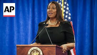 New York AG Letitia James says Trump 'perfected the art of the steal'