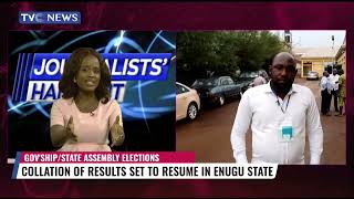 UPDATE: INEC Set To Resume Collation Of Governorship Results In Enugu State
