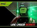 Imex LX3DG Multiline Laser Level x3 Green Beams from Power Tools UK