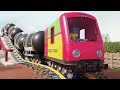 Train Rescue Cartoon - Lego City Movie - Choo choo train kids videos