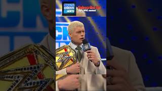 Cody Rhodes learns he’ll battle Logan Paul at King and Queen of the Ring: SmackDown, May 10, 2024