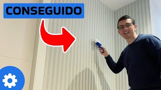 🎯 Cómo Poner PAPEL PINTADO en la Pared de Leroy Merlin