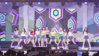 [4K] 170729 우주소녀 WJSN Cosmic Girls 宇宙少女  비밀이야 Secret @ 봉화은어축제  By Sleeppage