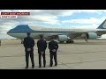 Watch: Trump takes off on Air Force One for first time as president