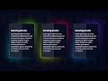 CSS3 Glowing Gradient Border Card UI Design | Html CSS