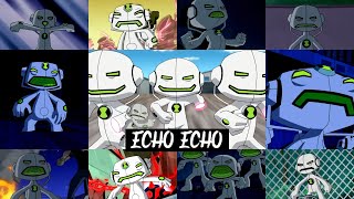 All echo echo transformations in all Ben 10 series