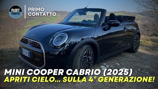 Mini Cooper Cabrio (2025): il ritorno dell'inglesina open-top