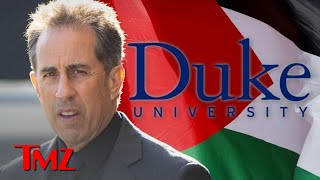 Jerry Seinfeld's Graduation Speech Protested, Pro-Palestine Students Walk Out | TMZ TV