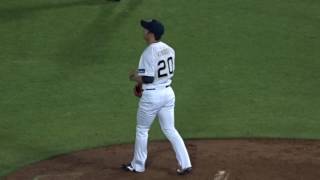 2017.05.25 オリックス 近藤大亮 投球練習