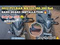 Pulsar Ns 125 Modification 🔥2022 Hand Guard Installation👍Best ktm  hand guard install for Ns 125,200