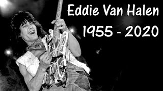 Eddie Van Halen tribute (1955 - 2020)
