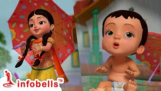 Pani Barsa Chham Chham Chham - पानी बरसा छम छम छम | Hindi Rhymes collection for Children | Infobells