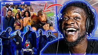 Celebrities React To Super Bowl Halftime Show 2022 (Eminem, Dre, Kendrick, Snoop, Mary (REACTION)