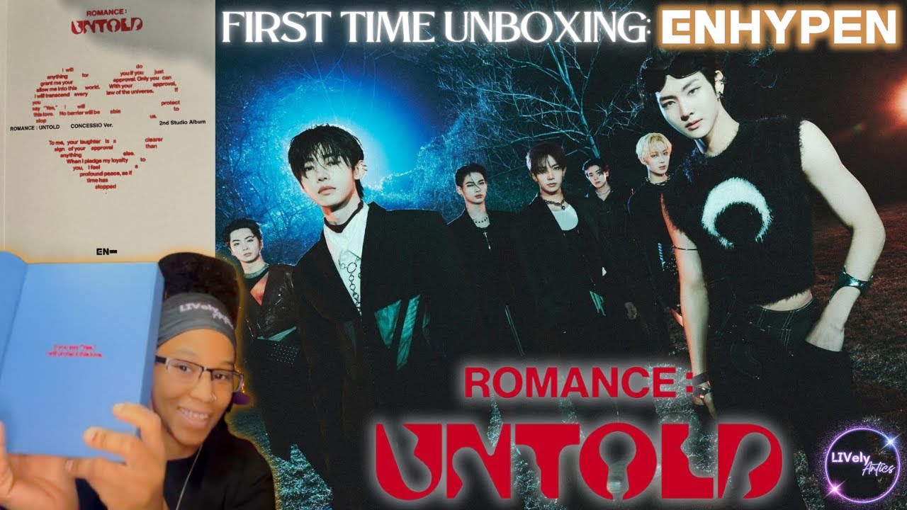 ENHYPEN Romance: UNTOLD Concessio Ver. Album Unboxing IRL ...