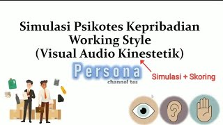 Psikotes Working Style VAK