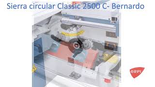 BERNARDO - Sierra circular Classic 2500 C