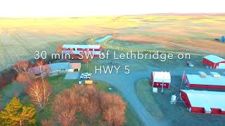 Cardston Acreage 30 min away from Lethbridge