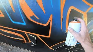 Orange peal | Graffiti | WaiveOne