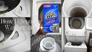 Simple Steps: How to Clean Your Washer and Dryer!