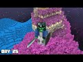 I Survived 100 Days as an ALIEN in Minecraft