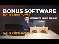 Bonus Software dari Audio interface Native Instruments Komplete Audio Series Tahun 2024 !