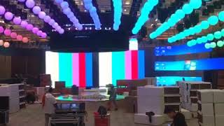 Manufacturer Full Color Stage Dmx512 3d Ball led Kinetic Lights