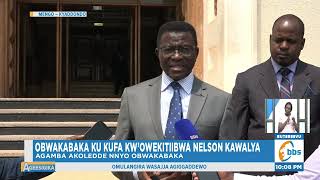 Katikkiro Atenderezza Obuweereza bwa Owek, Agamba Akoledde Nnyo Obwakabaka