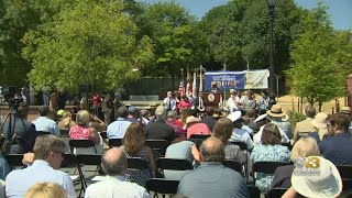 Memorial To Capital Gazette Victims Unveiled In Annapolis Monday