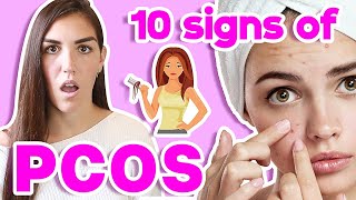 Polycystic Ovarian Syndrome SYMPTOMS (10 Signs You Have PCOS!)