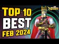 TOP 10 BEST CHARACTERS - FEB 2024 - MARVEL Strike Force - MSF