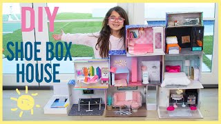 PLAY | SHOEBOX DOLL HOUSE made from recyclables!
