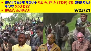 መስተንክራዊ ዓወታት ናይ ሓ.ም.ት (TDF) ናይ መወዳእታ ዓላማ እንታይዩ? መልሲ ሒዝናለና|| Microphone media| Tigray news||