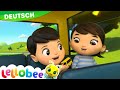 Die Räder vom Bus | Kinderlieder | Lellobee Deutsch | Kinderreime Für Kinder