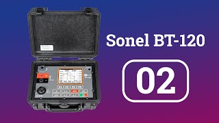 Sonel BT-120 - Accessories and measurements