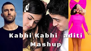 Kabhi Kabhi Aditi x Cheap Thrills | Stereo Hearts | walmicky mashup